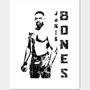 Jon Jones - Bones Posters and Art